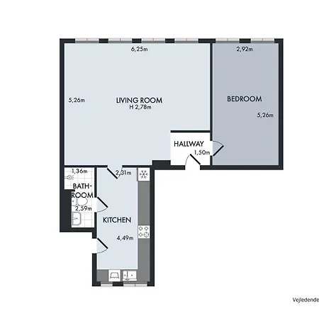 2- Cosy 1 Bdr In The Center Of *